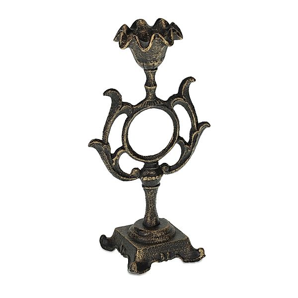 relaxdays Kerzenständer antik, Bronze günstig online kaufen