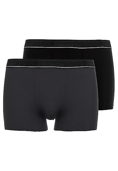 CECEBA Boxershorts CECEBA Herren Pants grau uni 2er Pack (2-St) günstig online kaufen