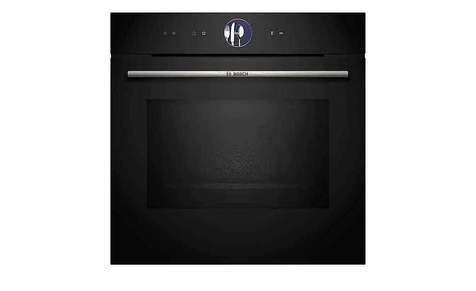 BOSCH Einbau-Backofen  HMG776NB1 ¦ schwarz ¦ Edelstahl,Glas ¦ Maße (cm): B: günstig online kaufen