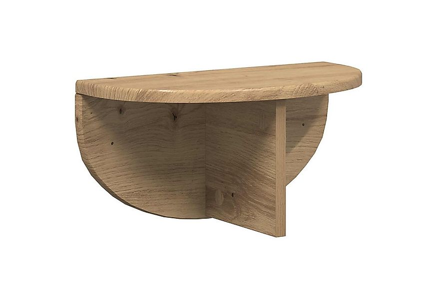 vidaXL Regal Wandregal Artisan-Eiche 38 x 19 x 19 cm Holzwerkstoff, 1-tlg. günstig online kaufen