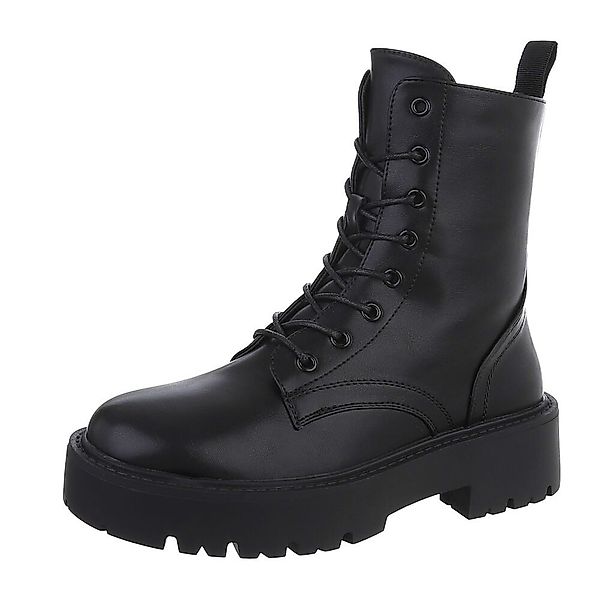 Ital-Design Damen Schnürschuhe Freizeit Schnürstiefelette (87124796) günstig online kaufen