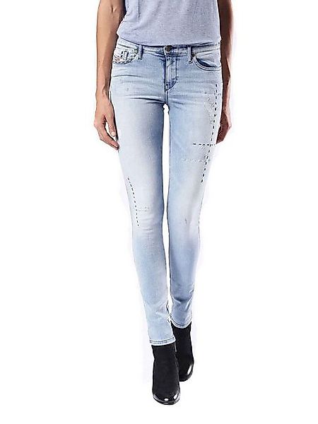 Diesel Skinny-fit-Jeans Diesel Skinzee 0854J Damen Jeans Hose Skinny Super günstig online kaufen