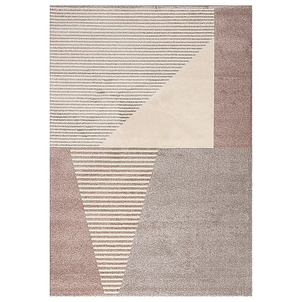 Teppich Sevilla paper white/dusty rose 160x230cm, 160x230cm günstig online kaufen