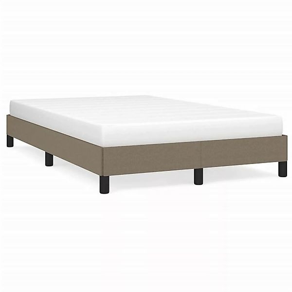 vidaXL Bettgestell Taupe 120x200 cm Stoff Modell 11397399 günstig online kaufen