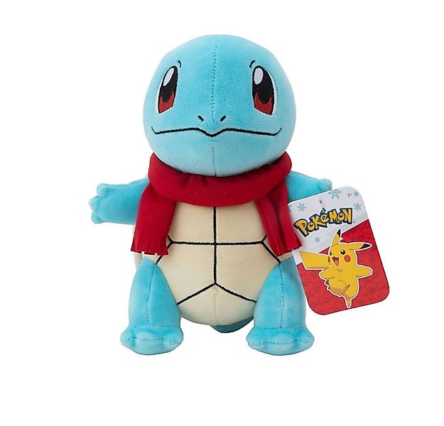 Jazwares Plüschfigur Pokémon Plüschfigur Winter Shiggy mit Schal 20 cm günstig online kaufen