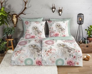 hip Wendebettwäsche "Omaira" 3 Stk. tlg. Flanell, Biber, Baumwolle, Warm, W günstig online kaufen