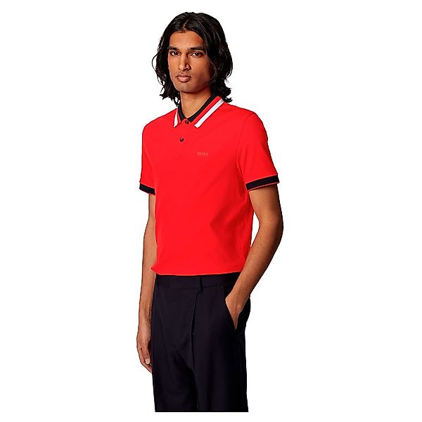Boss Phillipson Kurzarm-poloshirt XL Medium Red günstig online kaufen