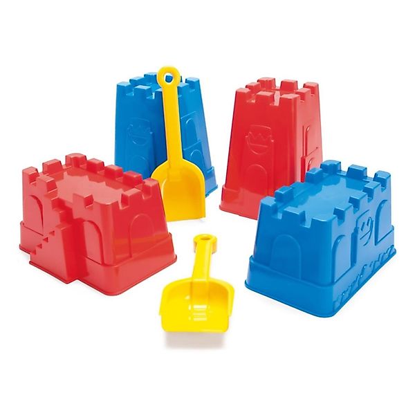 dantoy Badespielzeug Sandburg-Formen und Schaufel 6 günstig online kaufen