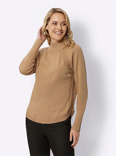 Classic Basics Stehkragenpullover "Stehkragen-Pullover" günstig online kaufen