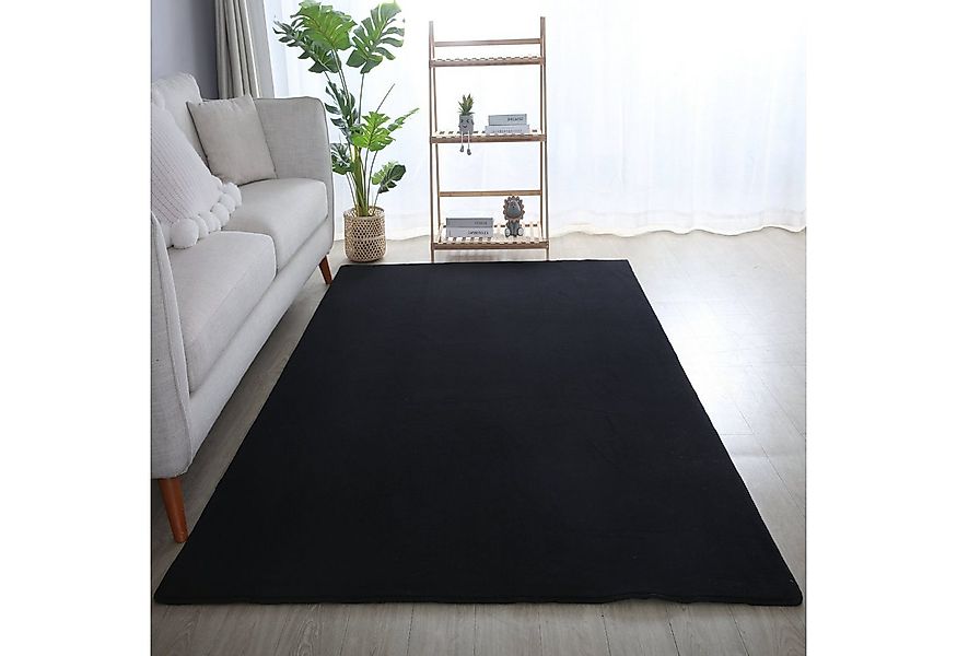 Stilvoll Günstig Teppich Teppich für den Flur oder Küche Unicolor - Einfarb günstig online kaufen