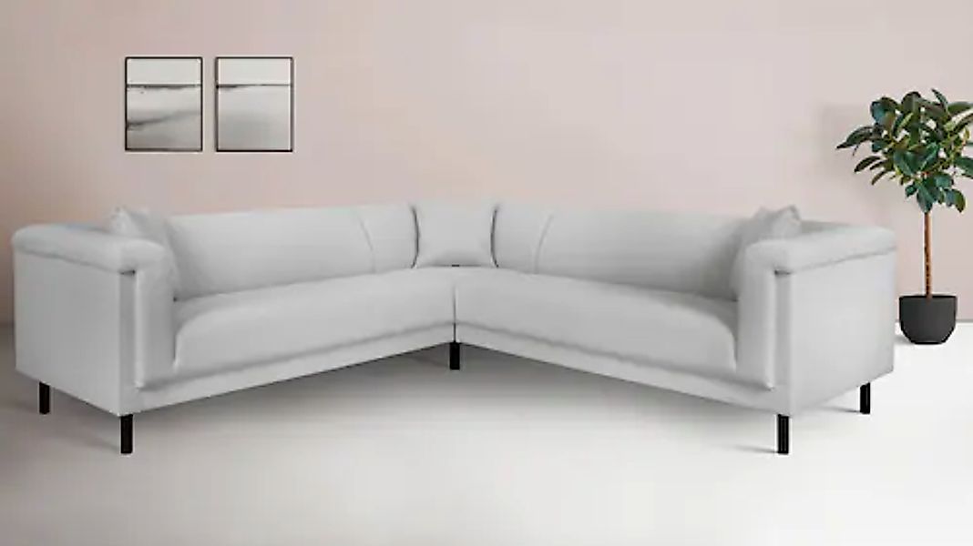 Home affaire Ecksofa »AGNIA L-Form B/T/H: 244/244/71 cm« incl. Zierkissen, günstig online kaufen