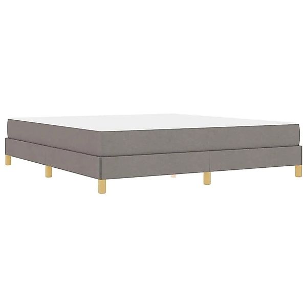 vidaXL Boxspringbett Taupe 180 x 200 cm Stoff 3398588 günstig online kaufen