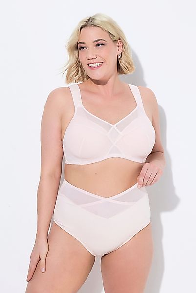 Ulla Popken Miederhose Shaping-Maxislip breiter Meshbund günstig online kaufen