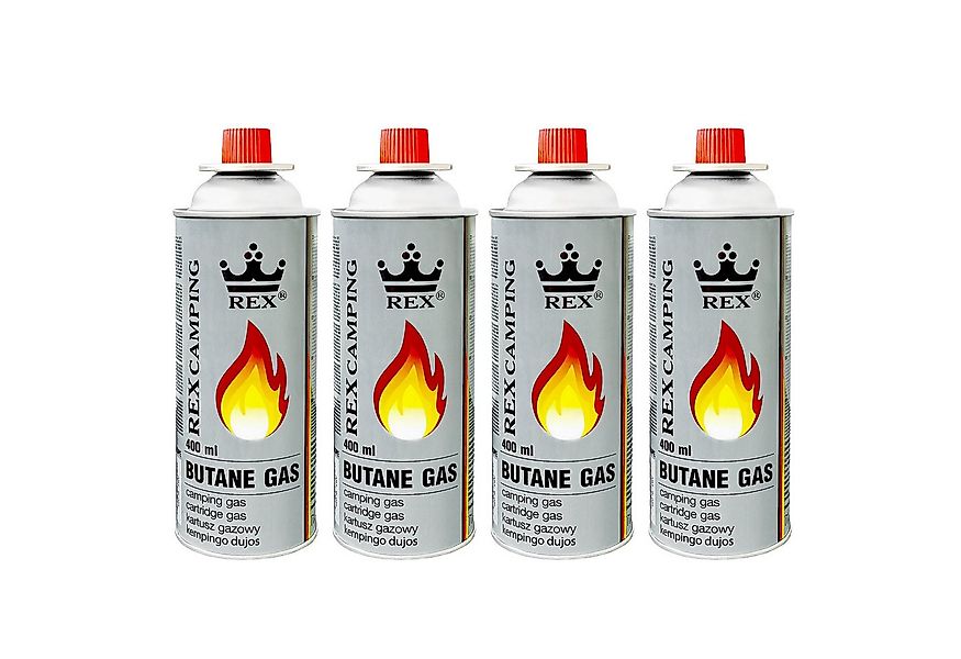 Mianova Gaskartusche 227g Butan Gasflaschen Bunsenbrenner Campingkocher Gas günstig online kaufen