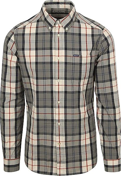 Barbour Shirt Nelson Tailored Stone Beige - Größe M günstig online kaufen