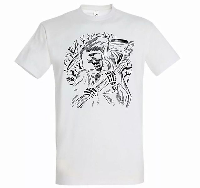 Youth Designz T-Shirt Reaper Sensenmann Herren Shirt mit trendigem Frontpri günstig online kaufen