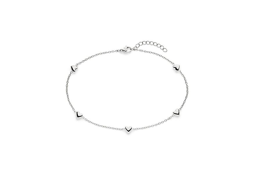 s.Oliver Fußkette Tiny Hearts Edelstahl günstig online kaufen