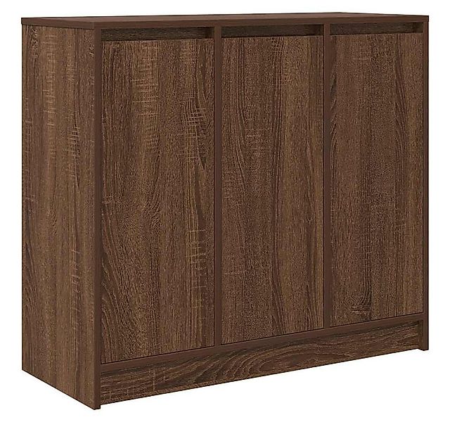 vidaXL Sideboard Sideboard Braun Eichen-Optik 85x34x76 cm Holzwerkstoff (1 günstig online kaufen