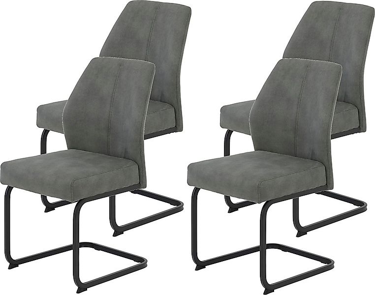 HELA Freischwinger NEPTUN, Esszimmerstuhl-Set (Set, 4 St), Federkern,140 kg günstig online kaufen