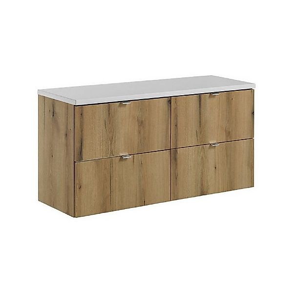ROYAL24_MARKT Waschbeckenunterschrank - Nova Oak N - Mit Erhältlich in 3 Ar günstig online kaufen