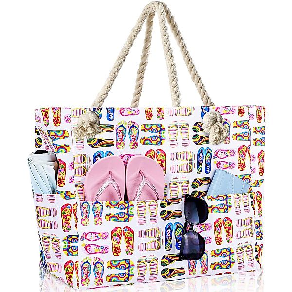 ZEUOPQ Strandtasche Strandtasche Badetasche Familie wasserdicht günstig online kaufen