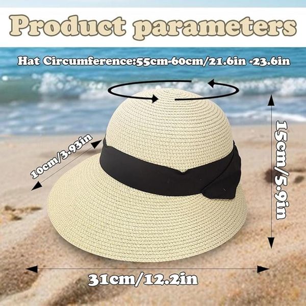 Coonoor Strohhut UV-Schutz Strohhut mit Breite günstig online kaufen