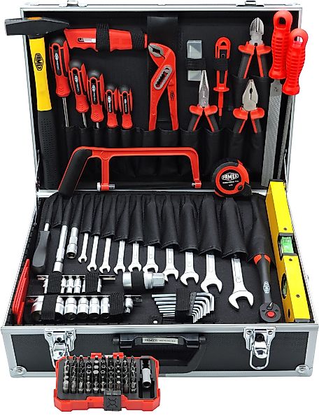 FAMEX Werkzeugset 755-57 Werkzeugkoffer bestückt, (Werkzeugkasten, günstig online kaufen
