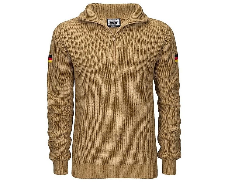 BWuM Strickpullover BWuM Bundeswehr Troyer mit Flaggen günstig online kaufen