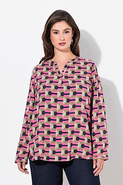Ulla Popken Tunika Tunika grafischer Druck günstig online kaufen