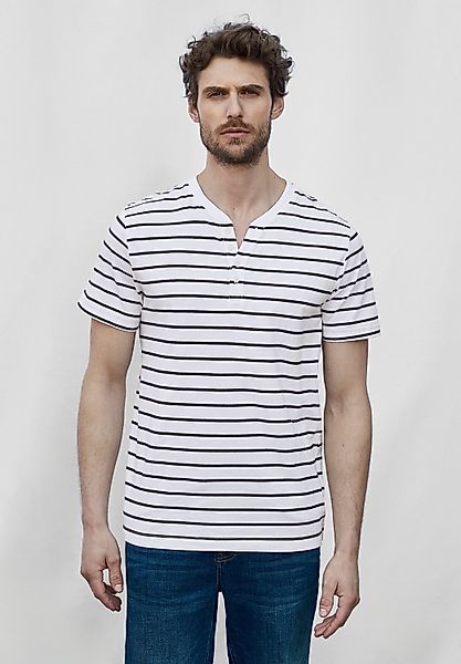 STREET ONE MEN T-Shirt, aus reiner Baumwolle günstig online kaufen
