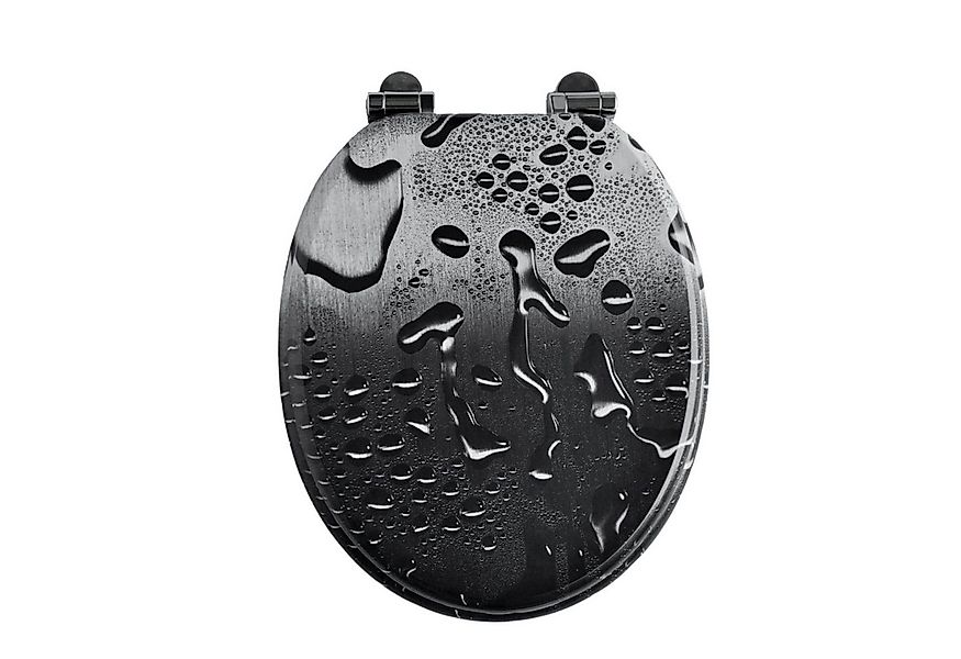 SINOBATH WC-Sitz Toilettensitz mit MDF-Holzkern & Absenkautomatik (mit Ergo günstig online kaufen