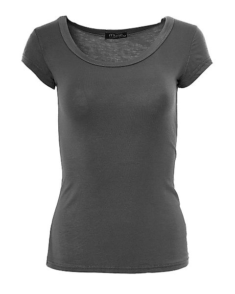 Muse T-Shirt Basic Kurzarm T-Shirt Skinny günstig online kaufen