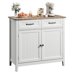 Bealife Sideboard Küchenschrank mit Arbeitsplatten,mit 2 günstig online kaufen