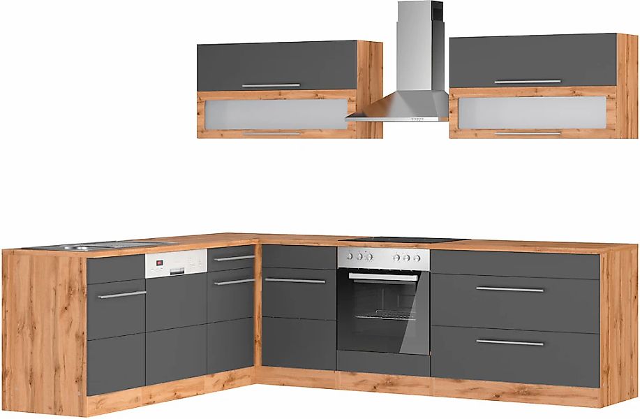 HELD MÖBEL Winkelküche "Wien", Stellbreite 220 x 270 cm, wahlweise mit E-Ge günstig online kaufen