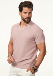 SOULSTAR Poloshirt mit offenem Kragen Herren günstig online kaufen