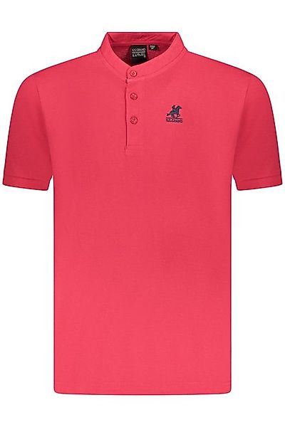 U.S. GRAND POLO Poloshirt Stylishes Herren Kurzarm-Poloshirt in Rot mit günstig online kaufen