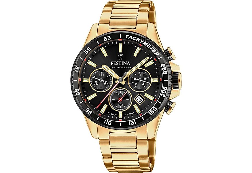 Festina Quarzuhr Festina Herrenchronograph Modell: 206634_5 günstig online kaufen