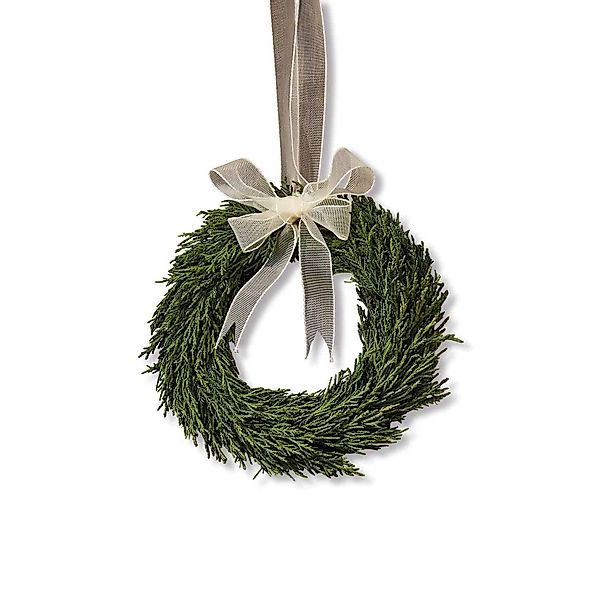 Mirabeau Weihnachtsfigur Kranz Sare grün günstig online kaufen