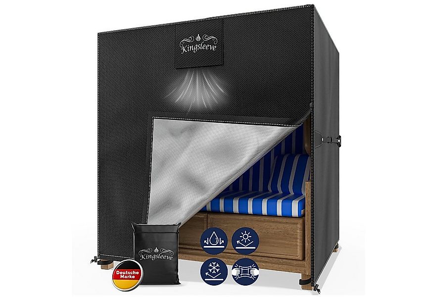 Kingsleeve Strandkorb-Schutzhülle, Winterfest Wasserdicht Abdeckung Abdeckp günstig online kaufen
