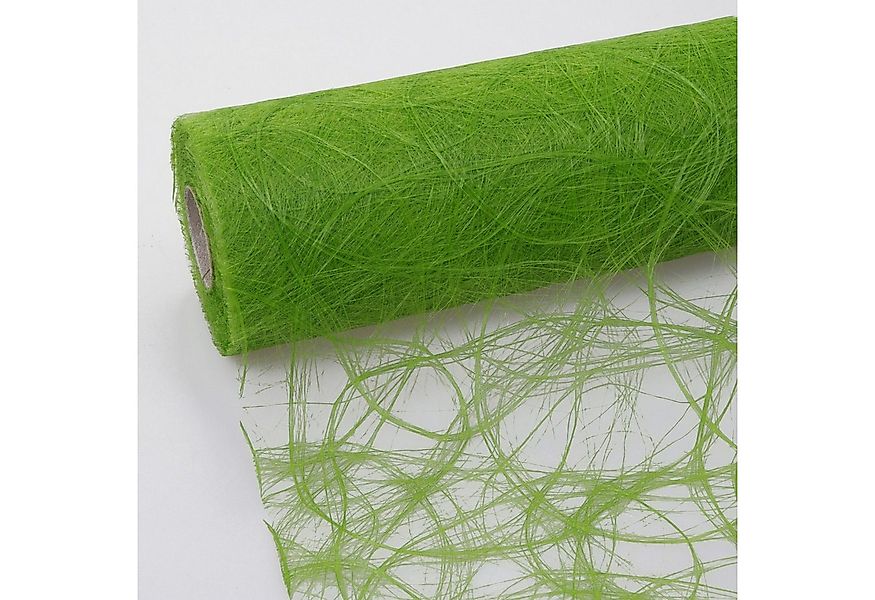 Deko AS Tischläufer Sizoweb Tischläufer - apfelgrün - 30m - 5m - 64-300-5-0 günstig online kaufen