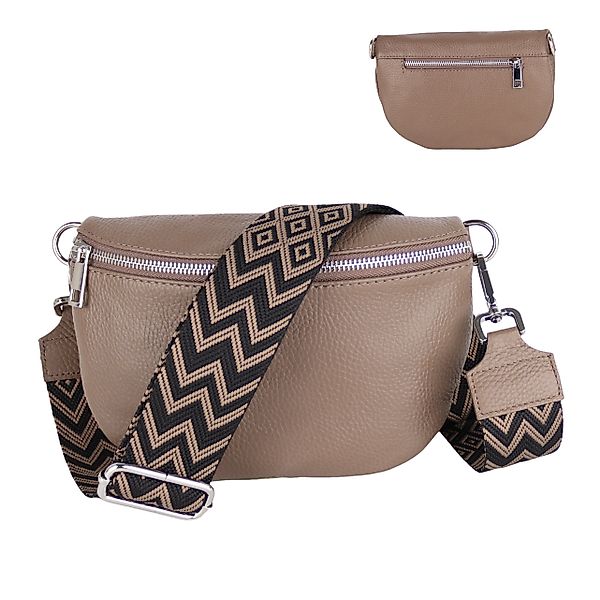 MIRROSI Bauchtasche Damen Echtleder, Made in günstig online kaufen