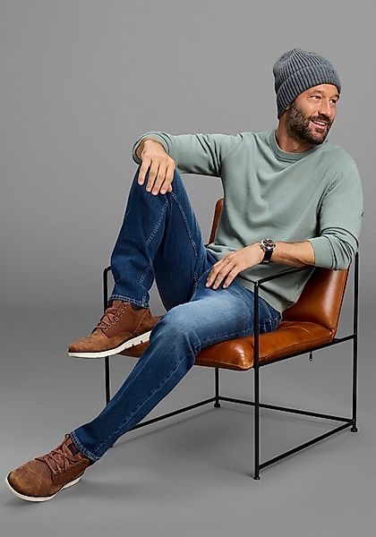 DELMAO Rundhalspullover Neue Kollektion! Feinstrick in Feinstrick, ideal fü günstig online kaufen