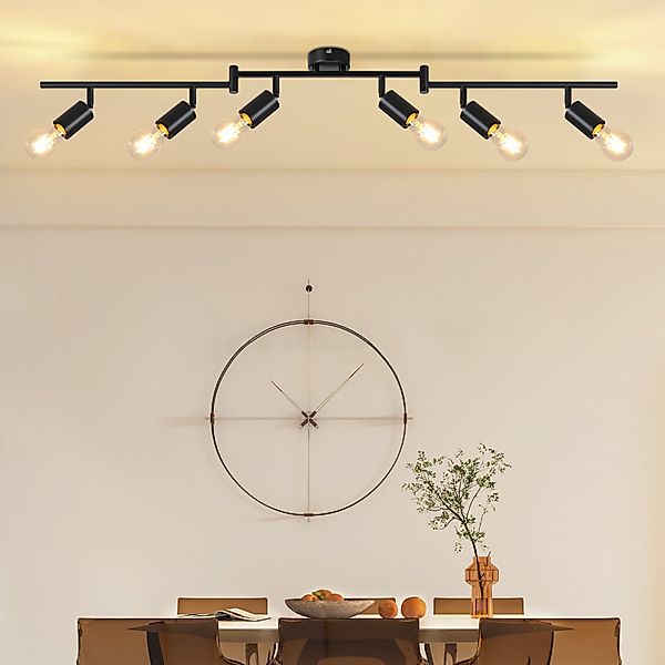 ZMH Deckenstrahler Schwarz Deckenlampe - Schwenkbar günstig online kaufen
