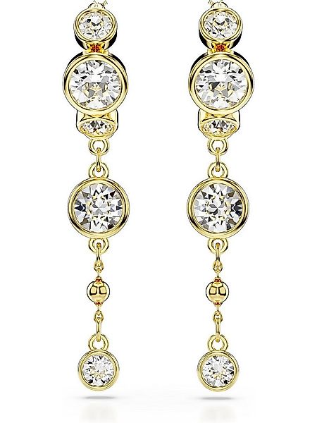 Swarovski Paar Creolen Swarovski Damen-Creolen Metall Swarovski-Kristall (P günstig online kaufen