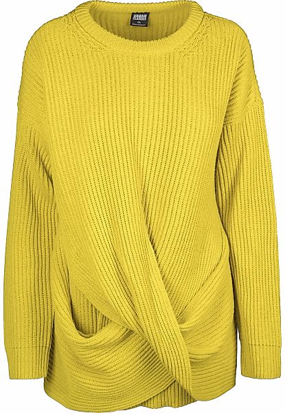 URBAN CLASSICS Sweatshirt "Urban Classics Damen Ladies Wrapped Sweater", 1 günstig online kaufen