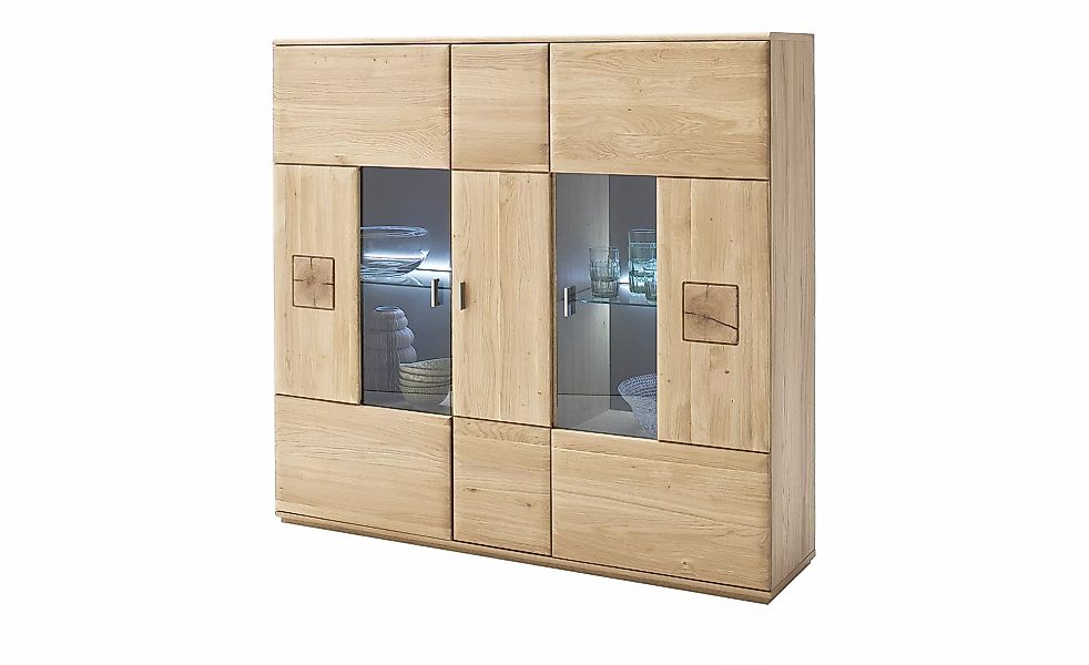 Woodford Highboard  Loggia ¦ holzfarben ¦ Maße (cm): B: 150 H: 141 T: 38.0 günstig online kaufen