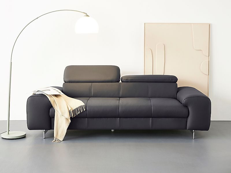COTTA 3-Sitzer Chef, Big-Sofa mit Kopfteilverstellung, günstig online kaufen