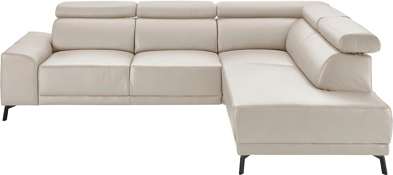 3C Candy Ecksofa »Greve modern und bequem, inkl. manueller Kopfteilverstell günstig online kaufen