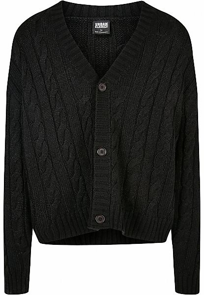 URBAN CLASSICS Strickjacke "Urban Classics Herren Boxy Cardigan", 1 Stk. günstig online kaufen