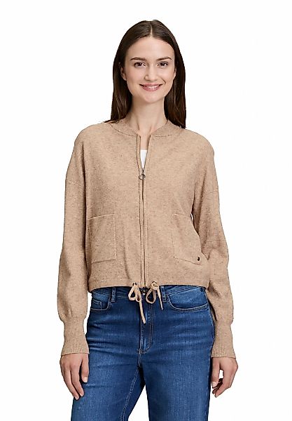 Betty&Co Strickjacke "Damen Strick-Cardigan mit Reißverschluss" 1 Stk. tlg. günstig online kaufen